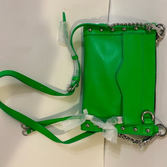 New REBECCA MINKOFF Mab Studded Crossbody Bag handbag - Picture 3 of 7